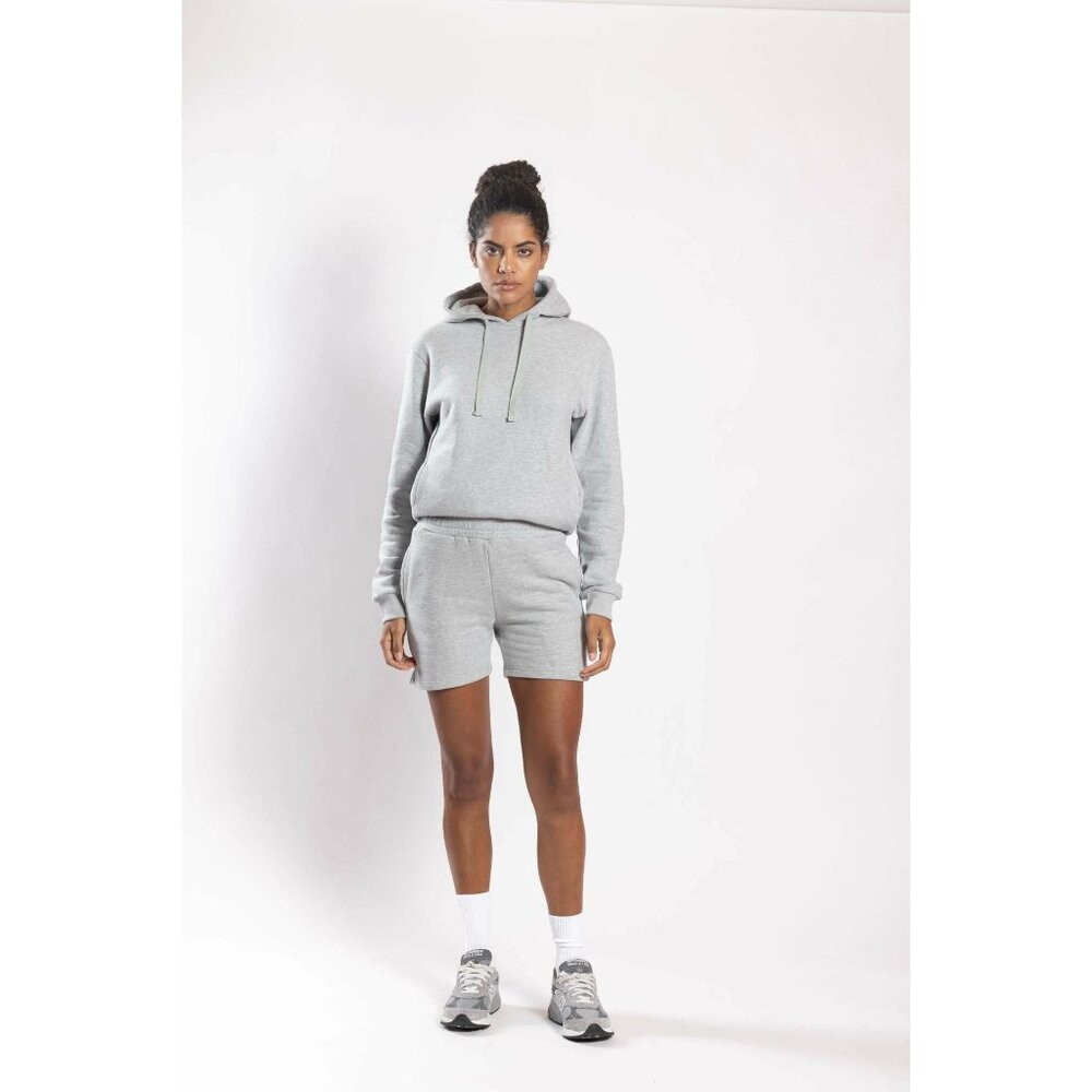 Grey Hoodie for Women in Brushed Terry Cotton New with Tags - The Label